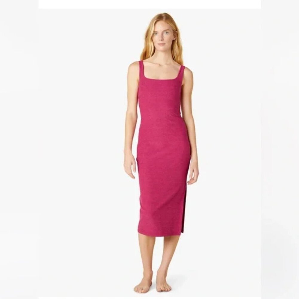 Beyond Yoga Spacedye bodycon midi dress